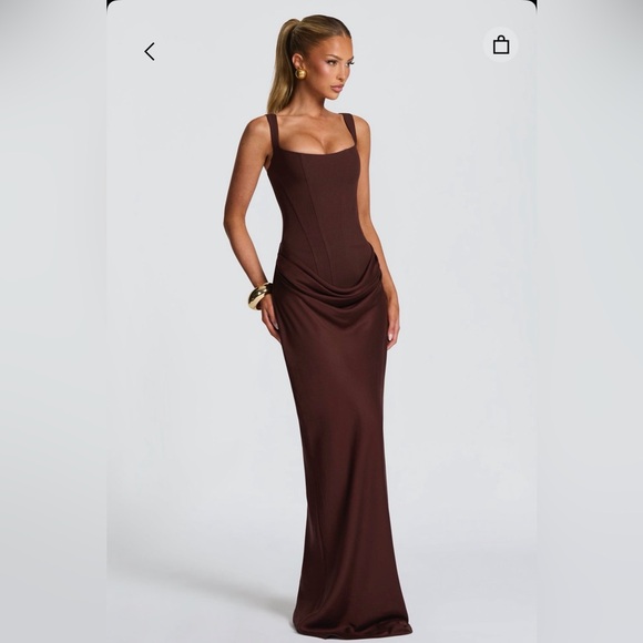 Baby Boo brown corset gown - Picture 3 of 9